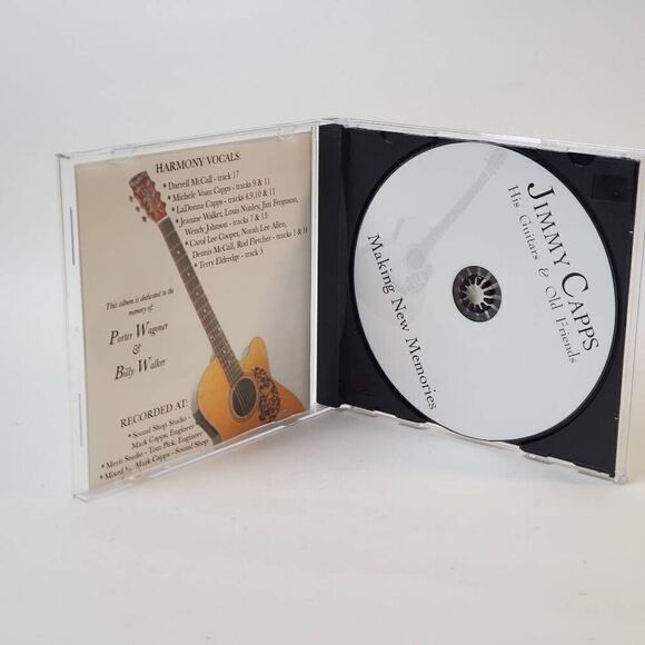 JIMMY CAPPS - His Guitars & Old Friends Making New Memories [CD] - Picture 2 of 3
